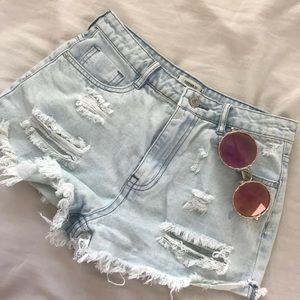 Forever 21 denim shorts